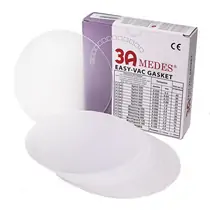3A Medes EV Gasket Splint 080 - пластины круглые для изготовления ортодонтических шин, диаметр 125 мм, толщина 2,0 мм, 12 шт.