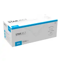 Mr.Curette Tech STARJECT 30G-XS - иглы карпульные (0.3х12 мм) 100 шт/упак