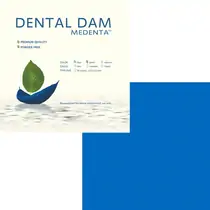 Medenta Dental Dam - завеса резиновая "Раббер дам" Медента голубая/средняя